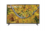 50" LED TV LG 50UP76006LC Black (IPS 3840x2160 UHD SMART TV 2xHDMI 1xUSB WiFi Lan Bluetooth Speakers 2x10W)