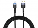 Cable micro USB to USB 1.2m Tellur TLL155353 with LED 3A Black