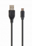 Cable micro USB to USB 1.8m Cablexpert CC-USB2-AMmDM-6 USB2.0 Black