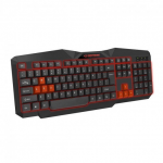 Keyboard Esperanza TIRONS EGK201R US Layout Illuminated Black/Red USB