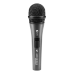 Microphone Sennheiser E 845-S XLR-3 Black