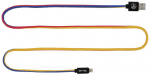 Cable Lightning to USB 1.0m Tellur FRF000004 Multicolor