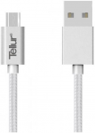 Cable micro USB to USB 1.0m Tellur TLL155131 Silver