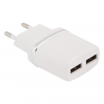 Charger XPower 2xUSB 2.4A + MicroUSB Cable White