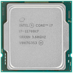 Intel Core i7-11700KF (S1200 3.6-5.0GHz No Integrated GPU 125W) Tray