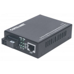 Media Converter WDM converter 1G 1310/1550 (1x10/100/1000Base-TX, 1x1000Base-FX 10km 1310/1550nm DC 48V)