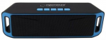 Speaker Esperanza FOLK EP126KB 6W Bluetooth FM USB microSD 800mAh Black/Blue