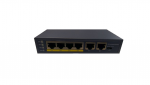 Switch Lanitron LSS1706P (4-PoE port 10/100Mbps+ 2-Port 10/100/1000Mbps 42W up to 250 m)