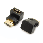 Adapter HDMI M to HDMI F SAVIO CL-112 female-male v1.4 90deg Black