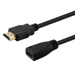 Cable HDMI to HDMI 1.0m Savio CL-132 male-female Black