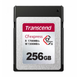 256GB Compact Flash Card Transcend TS256GCFE820 (CFexpress 2.0 Type B PCIe 3.0x2 NVMe 1.3 R/W:1700/1300MB/s MLC NAND)