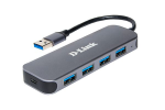 USB 2.0 Hub D-link DUB-1341/C1A 4-port Black
