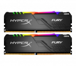 DDR4 64GB (Kit of 2x32GB) Kingston HyperX FURY RGB Black HX430C16FB3AK2/64 (3000MHz PC24000 CL16 1.35V)