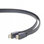 Cable HDMI to HDMI 1.8m Cablexpert FLAT CC-HDMI4F-6 male-male 19m-19m V1.4 Black