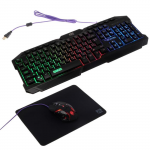 Gaming Keyboard & Mouse & Mouse Pad Qumo Mystic USB