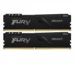 DDR4 64GB (Kit of 2x32GB) Kingston FURY Beast Black KF436C18BBK2/64 (3600MHz PC4-28800 CL18 1.35V)