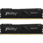 DDR4 32GB (Kit of 2x16GB) Kingston FURY Beast Black KF430C15BB1K2/32 (3000MHz PC4-24000 CL15 1.35V)