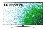 65" LED TV LG 65NANO816PA Black (NanoCell 3840x2160 UHD SMART TV HDR10 Pro 4xHDMI 2xUSB WiFi Lan Bluetooth Speakers 2x10W Smart Remore control MR21)