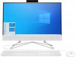 Monoblock HP 22-df1050ur Snow White (21.5" FHD Intel i5-1135G7 8GB SSD 256GB w/o DVDRW Intel Iris X Graphics USB KB+MS Win10)