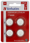 Battery Verbatim Lithium CR2025 3V Blister-4 VER_49532