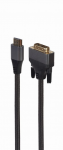 Cable HDMI to DVI 1.8m 4K Cablexpert CC-HDMI-DVI-4K-6 male-male Gold
