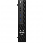 Desktop DELL OptiPlex 3080 MFF (Intel i3-10105T 8Gb SSD 256GB w/o DVD-RW Intel UHD 630 MS116 + KB216 USB Win10Pro)