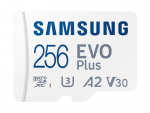 256GB microSDXC Samsung EVO Plus MB-MC256KA (Class 10 UHS-I U3 with SD adapter R:130MB/s)