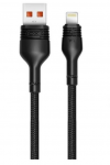 Cable Lightning to USB 1.0m XO Braided NB55 Black