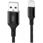 Cable Lightning to USB 2.0m XO Braided NB143 Black