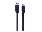 Cable Micro-USB to USB 1.0m Xpower Flat Black