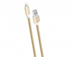 Cable micro USB to USB 1.0m Xpower Nylon Gold