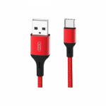 Cable Type-C to USB 1.0m XO Braided NB143 Red