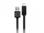 Cable Type-C to USB 1.0m Xpower Flat Black