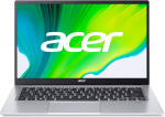 Notebook ACER Swift 1 Pure Silver NX.A77EU.00F (14.0" IPS FHD Pentium Silver N6000 4Gb 256Gb SSD Intel UHD No OS)