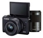 DC Canon EOS M200 + 15-45 IS STM + 55-200 IS STM Black 3699C030
