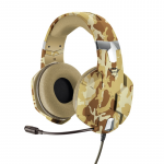 Gaming Headset Trust GXT 322D CARUS with Mic 3.5mm Beige