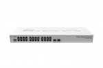 Switch MikroTik Cloud Router CRS326-24G-2S+IN 1U rackmount (24x Gigabit LAN 2xSFP 800MHz CPU 512MB RAM RouterOS L5)