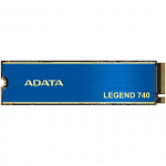 SSD 500GB ADATA LEGEND 740 (M.2 NVMe Type 2280 R/W:2500/1700MB/s 100/200K IOPS TLC)
