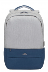 Notebook Backpack RivaCase 17.3" 7567 Gray/Dark Blue