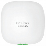 Wireless Access Point Aruba Instant On AP22 (RW) R4W02A Access Point Wi-Fi 6 2x2:2 11ac 5GHz 802.11ac 2x2 MIMO and 2.4GHz 802.11n 2x2 MIMO Mount Kit