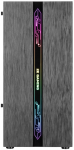 Case 2E Gaming RUNA G2107 Black (w/o PSU 1x120 ARGB Fan + ARGB strip MidiTower ATX)