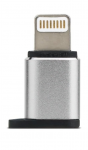 Adapter Micro-USB to Lightning Remax Silver