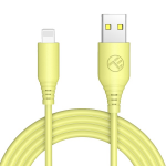 Cable Lightning to USB 1.0m Tellur TLL155397 Yellow