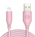 Cable Lightning to USB 1.0m Tellur TLL155399 Pink