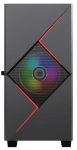 Case GAMEMAX Cyclops Black-Red (w/o PSU 2x120mm ARGB Fans mATX)