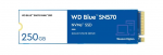 SSD 250GB Western Digital Blue SN570 WDS250G3B0C (M.2 NVMe Type 2280 R/W:3300/1200MB/s 3D NAND TLC)