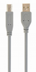 Cable USB AM/BM 1.8m Gembird CCP-USB2-AMBM-6G Grey