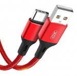 Cable Micro-USB to USB 1.0m XO Braided NB143 Red