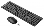 Keyboard & Mouse Hoco GM17 Business set RU Wireless Black