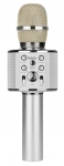 Microphone Hoco BK3 Cool sound KTV Karaoke Wireless Silver